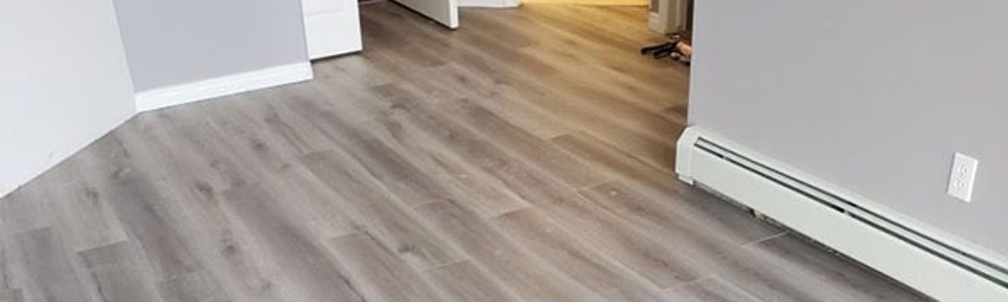 laminate flooring in a living room